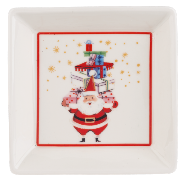 Retro Santa Snack Plate (*Multiple Styles*)
