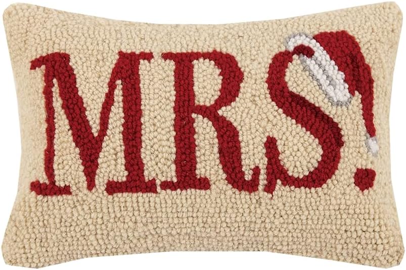 Mrs. Santa Hook Pillow