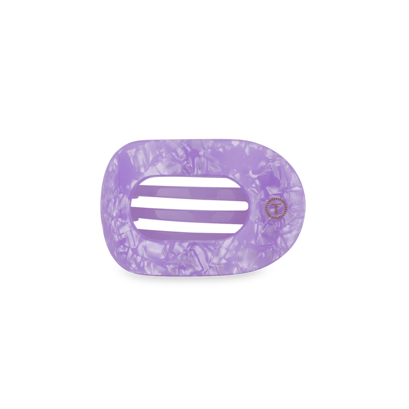 Tiny Flat Round Hair Clip