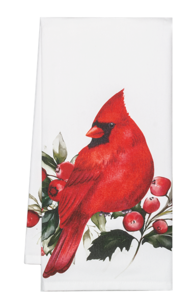 Cardinal & Botanical Tea Towel (*Two Styles*)
