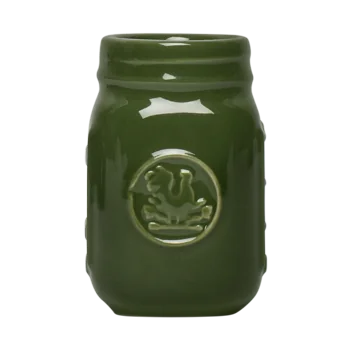 Farmers Market Mini Mason Jar - Green (1.2oz)