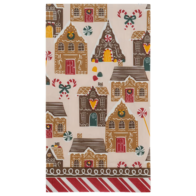 Gingerbread Guest Towel Paper Napkin