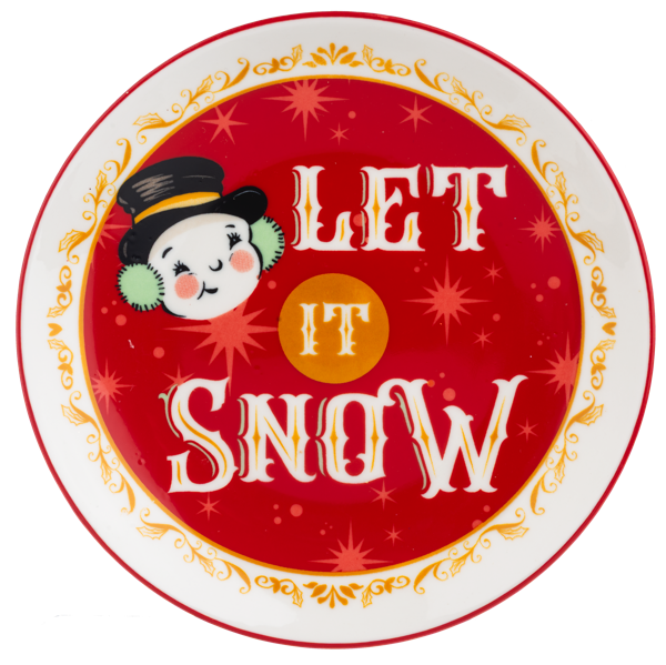 Holiday Icon Snack Plate (*Multiple Styles*)