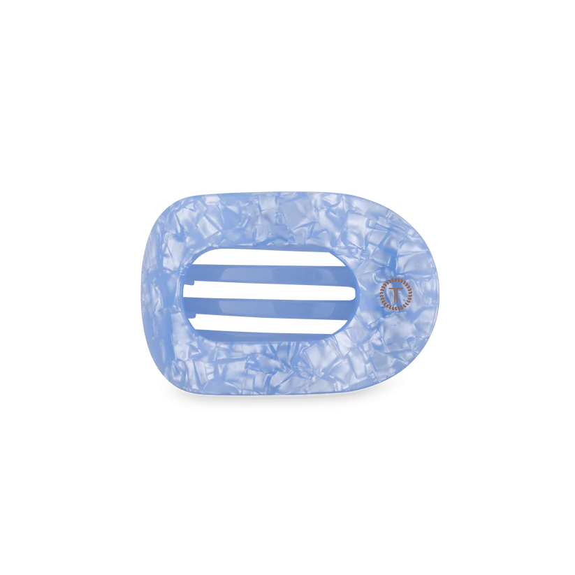 Tiny Flat Round Hair Clip
