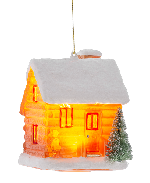 LED Light Up Cabin Ornament (*Two Styles*)
