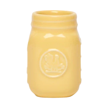 Farmers Market Mini Mason Jar - Yellow (1.2oz)