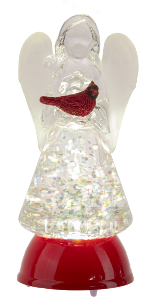 LED Light Up Cardinal Mini Shimmer