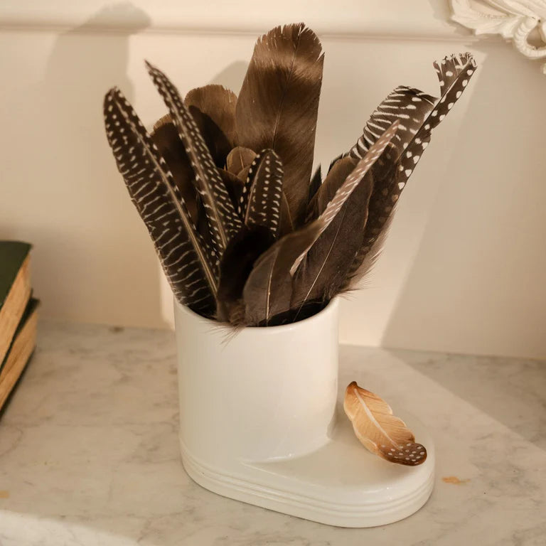 Creative Quill (Feather) Ceramic Mini