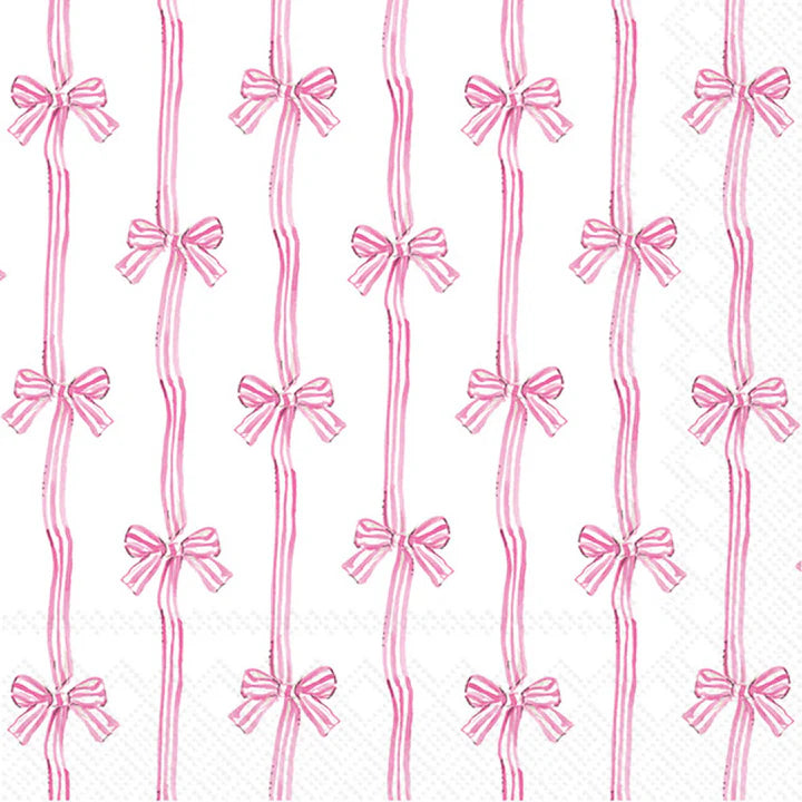 Baby Toile Lunch Napkin Pink