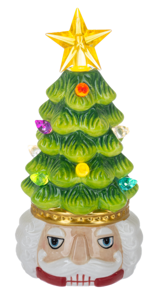 LED Light Up Santa Mini Shimmer