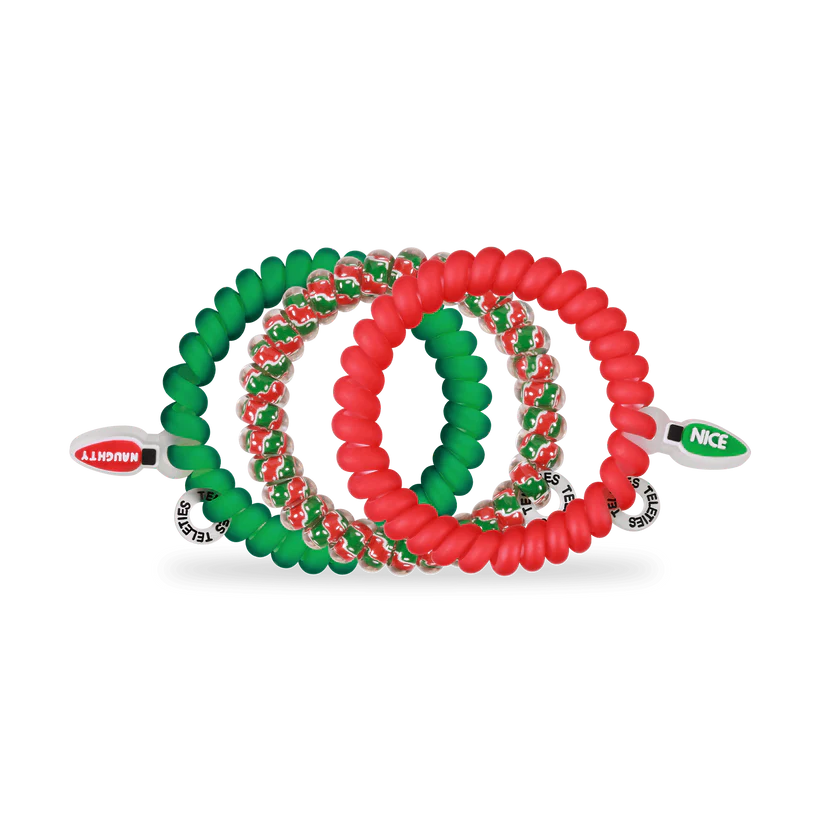 Teleties Christmas Small Hair Ties
