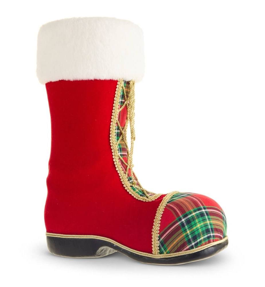 15.5" Velvet Boot
