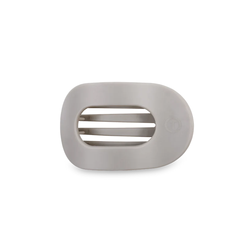 Tiny Flat Round Hair Clip