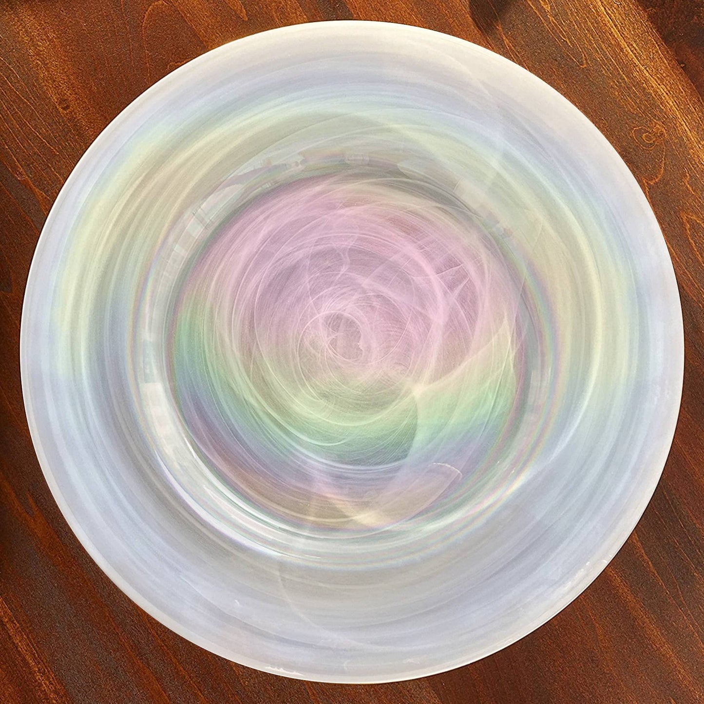 NUAGE Iridescent Lucid 13" Charger Plate