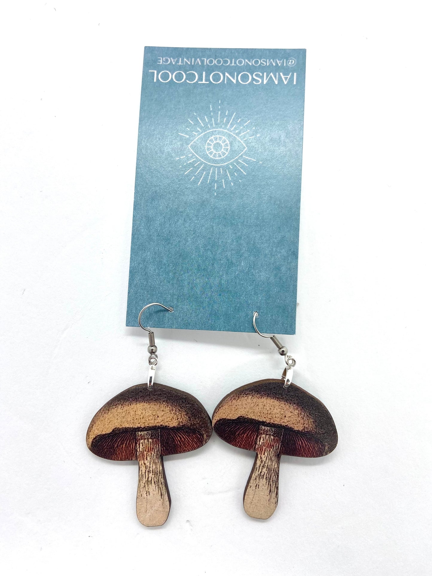 Mushroom Fungus Earring