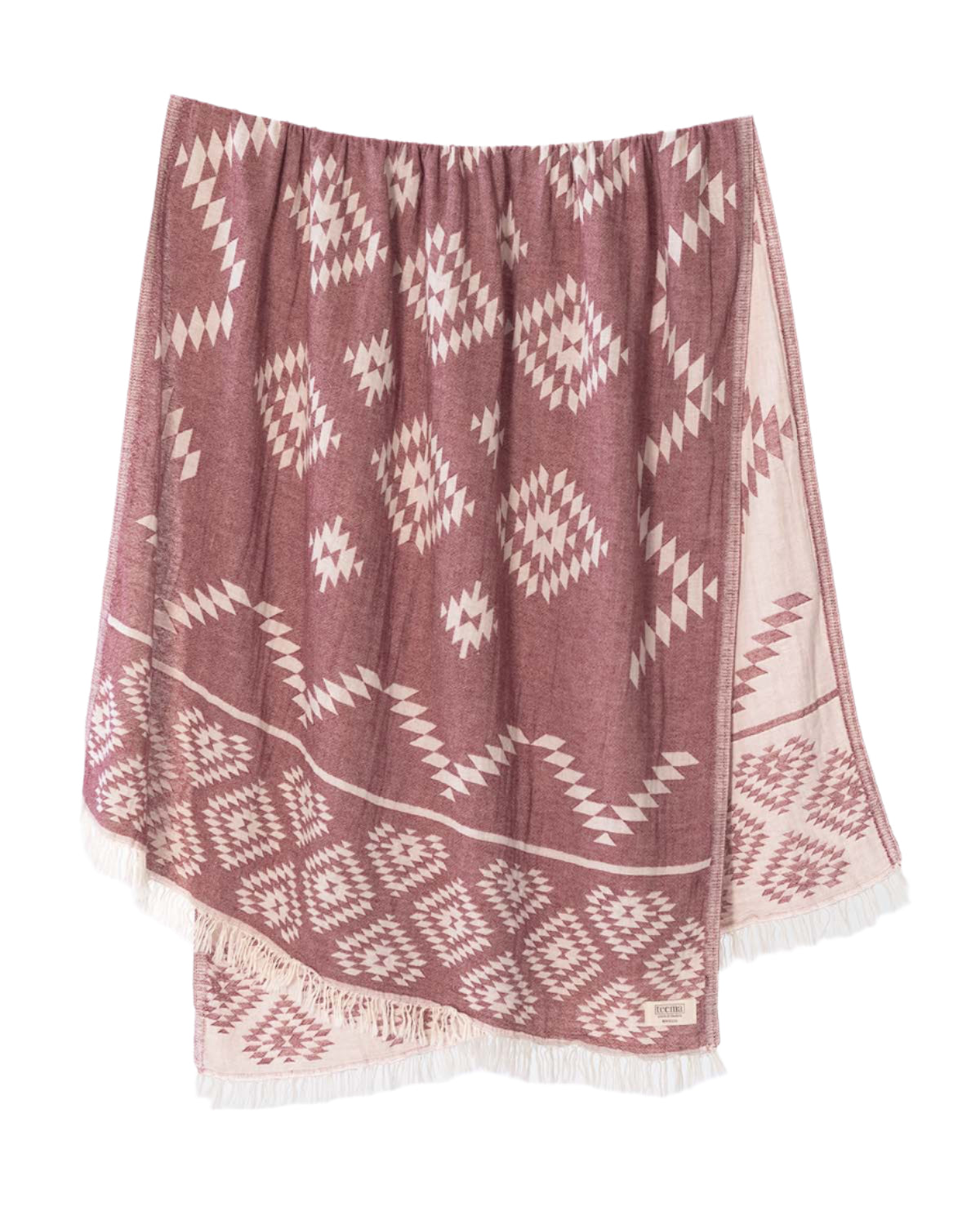 Turkish Towel - Maroon Tribal