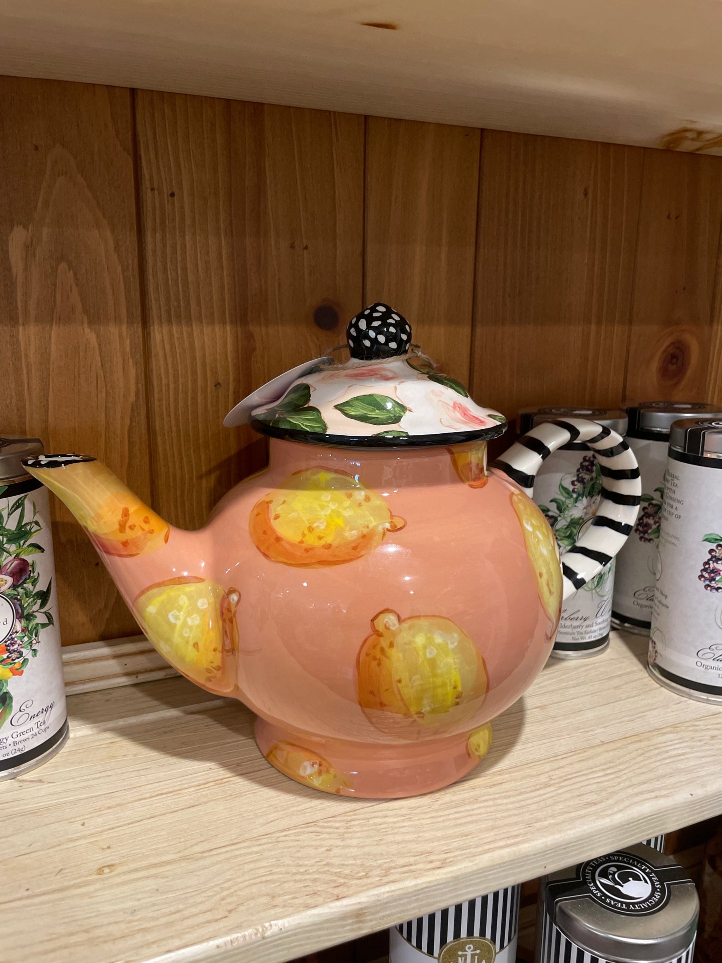 Droll Designs Signed X-Large Teapot