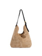 Shiraleah Roberta Hobo Bag in Taupe, front view