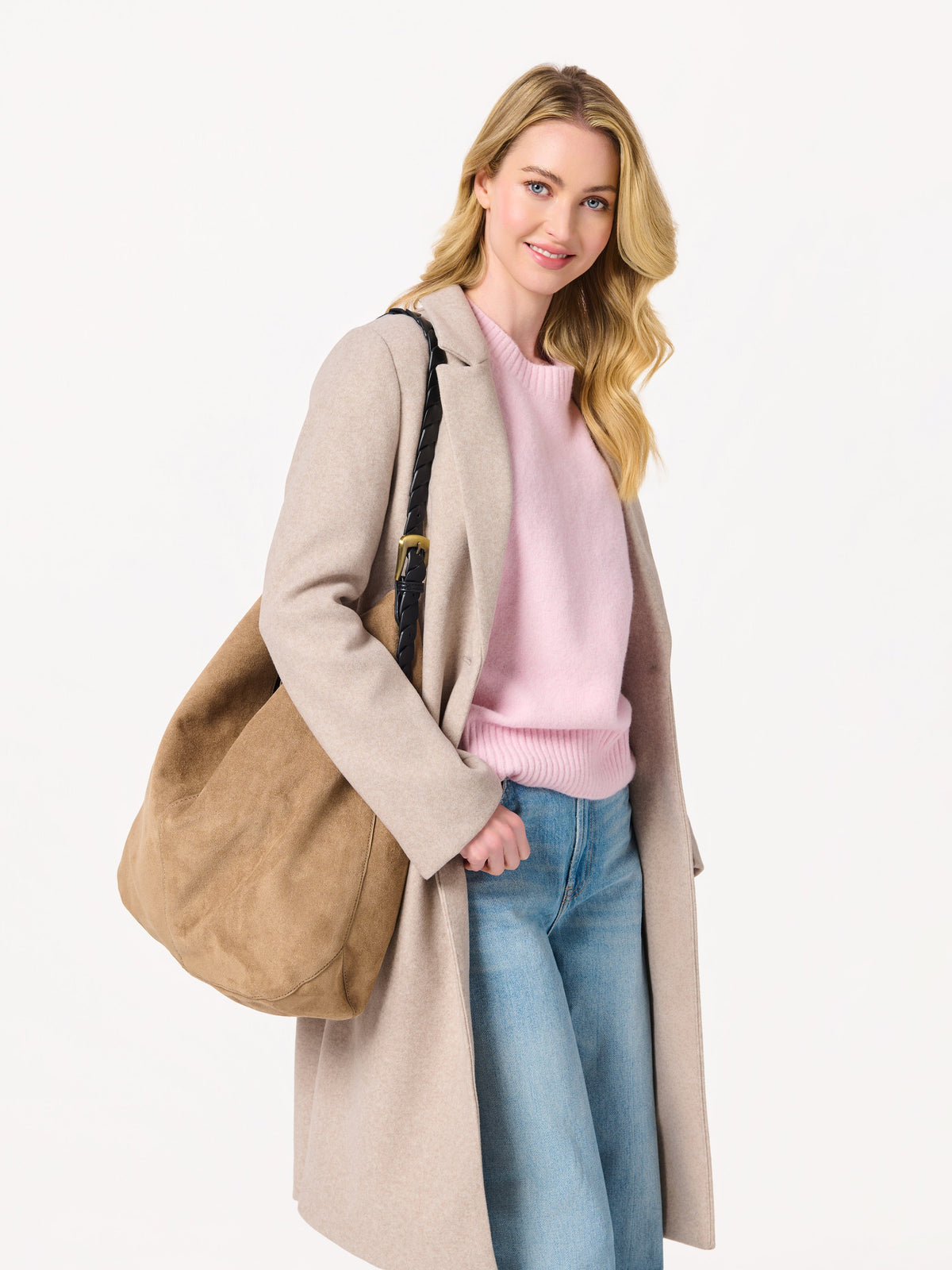 Shiraleah Roberta Hobo Bag in Taupe, alternate view