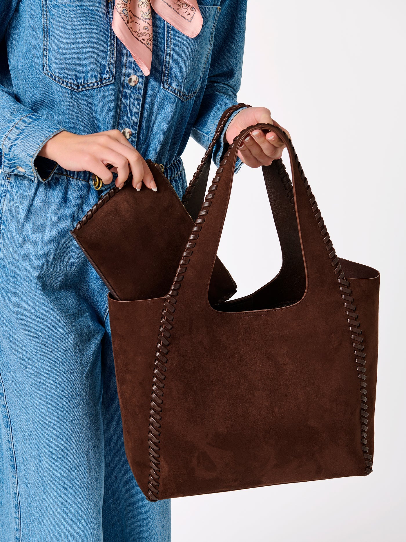 Chocolate Piper Tote