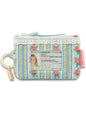 Simply Southern Roses Stripes ID Wristlet