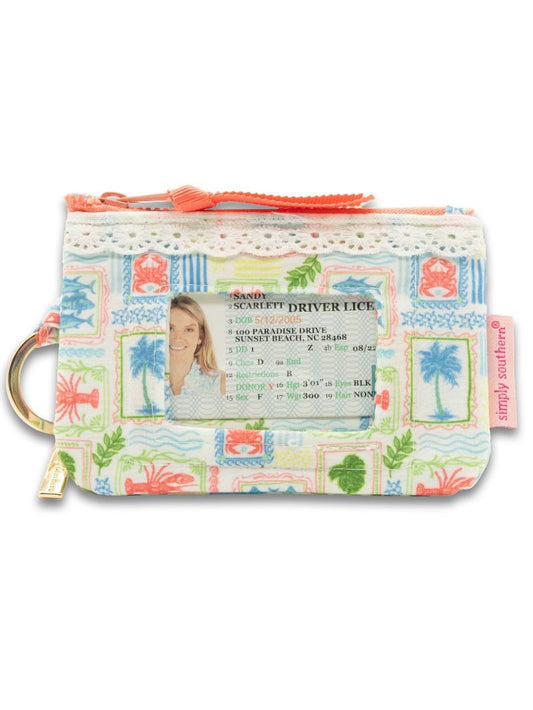 Simply Southern SeaPatch ID Wristlet
