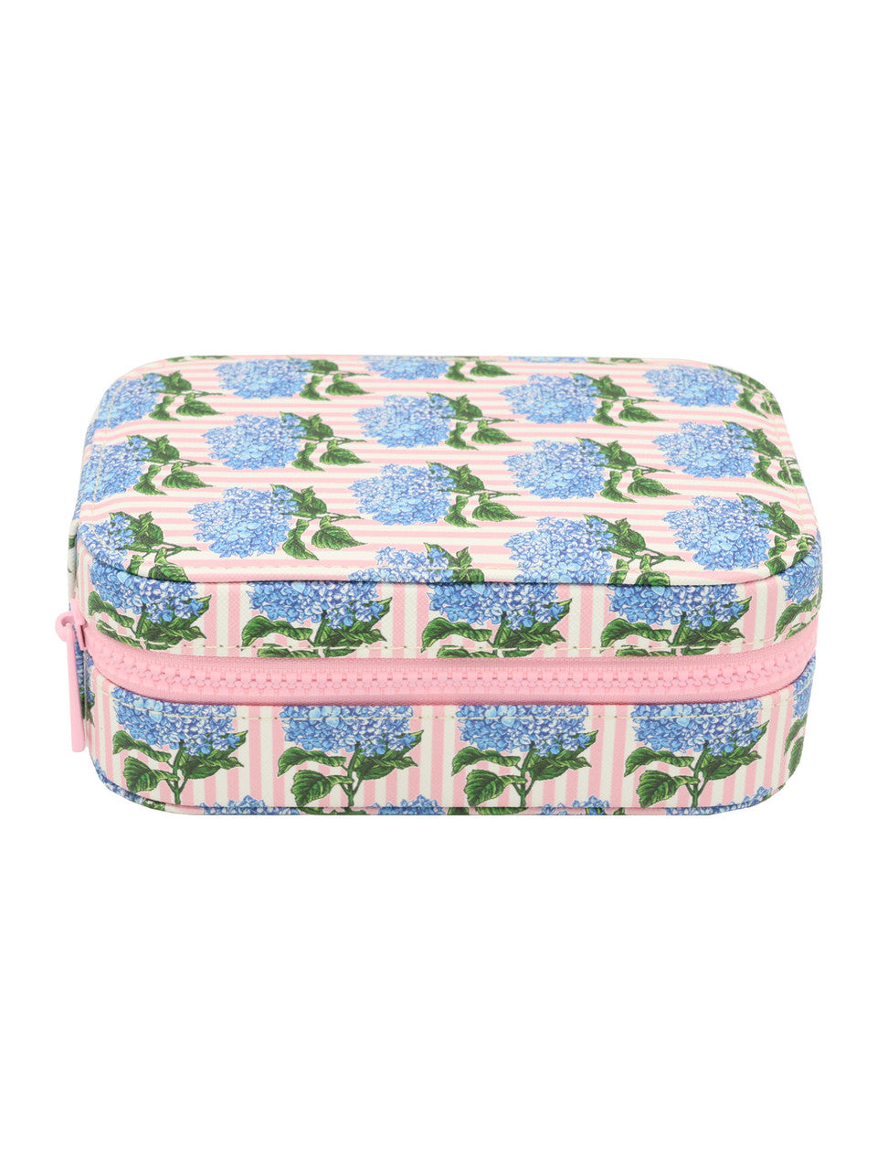 Simply Southern Quilted Hydrangea Pink Light Up Jewelry Travel Case
