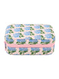 Simply Southern Quilted Hydrangea Pink Light Up Jewelry Travel Case