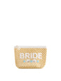 Natural "Bride" Shell Zip Pouch