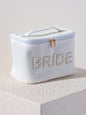 White "Bride" Cosmetic Case