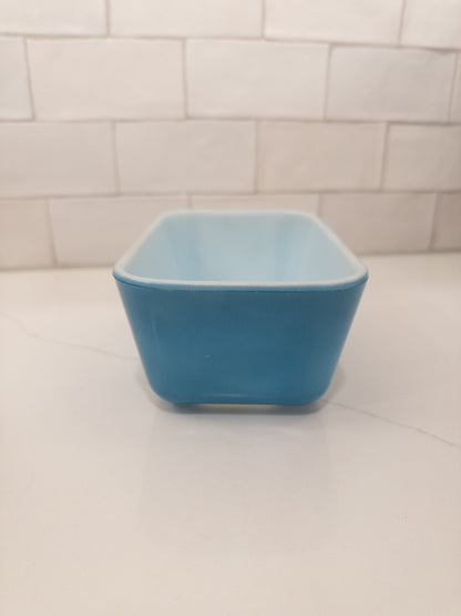 Vintage Pyrex 502 Primary Blue Refridgerator Dish