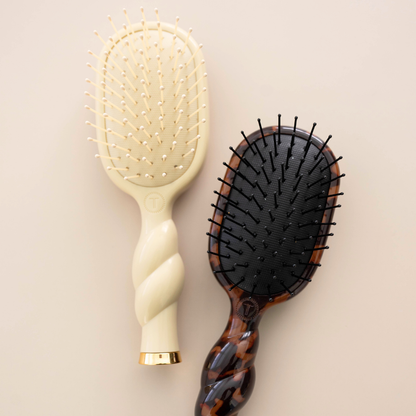 Mini Medium Detangler Brush - Tan