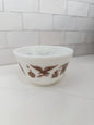Vintage Pyrex 401 'Early American' Mixing Bowl