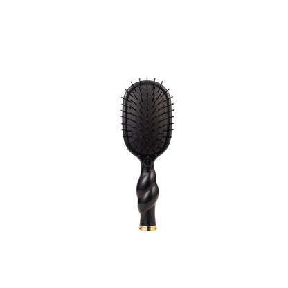Mini Medium Detangler Brush - Jet Black