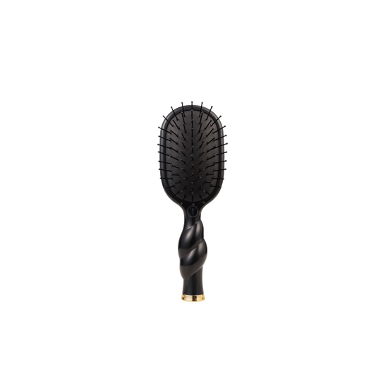 Mini Medium Detangler Brush - Jet Black