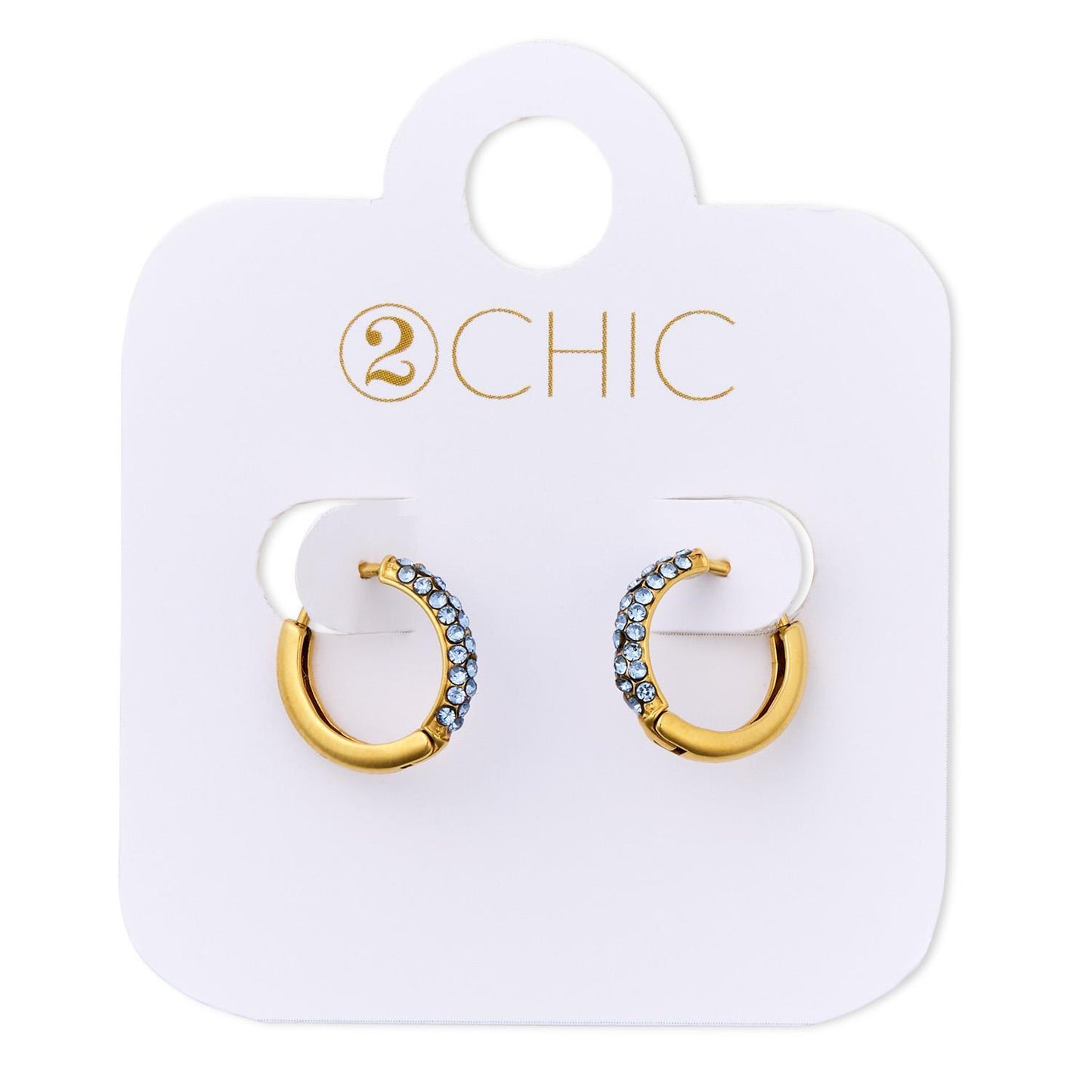 Pave Huggie Hoops (* 3 Colors*)