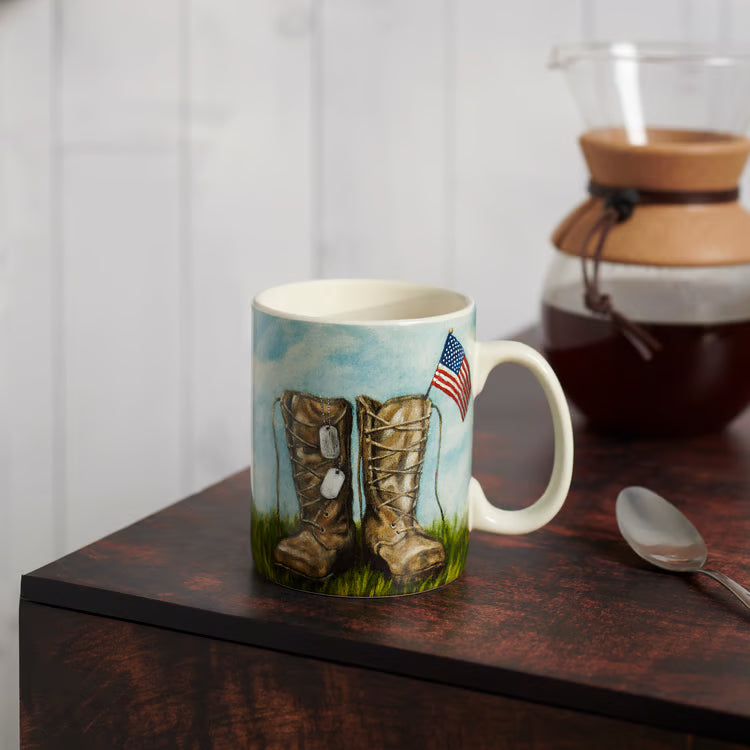 Soldier's Boots Mug