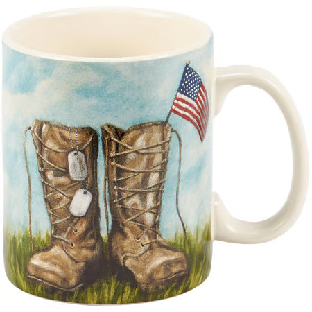 Soldier's Boots Mug