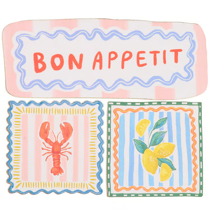 Bon Appetit Magnet Set