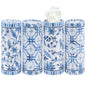 Blue Florals Tissue Box Set