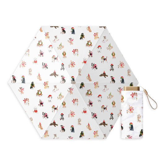 Boozehounds White Umbrella by Toss Designs