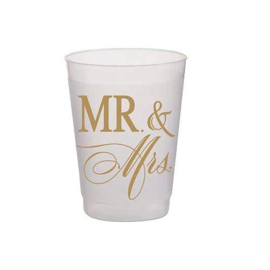 Mr & Mrs. Gold Frost Flex Cup