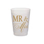 Mr & Mrs. Gold Frost Flex Cup