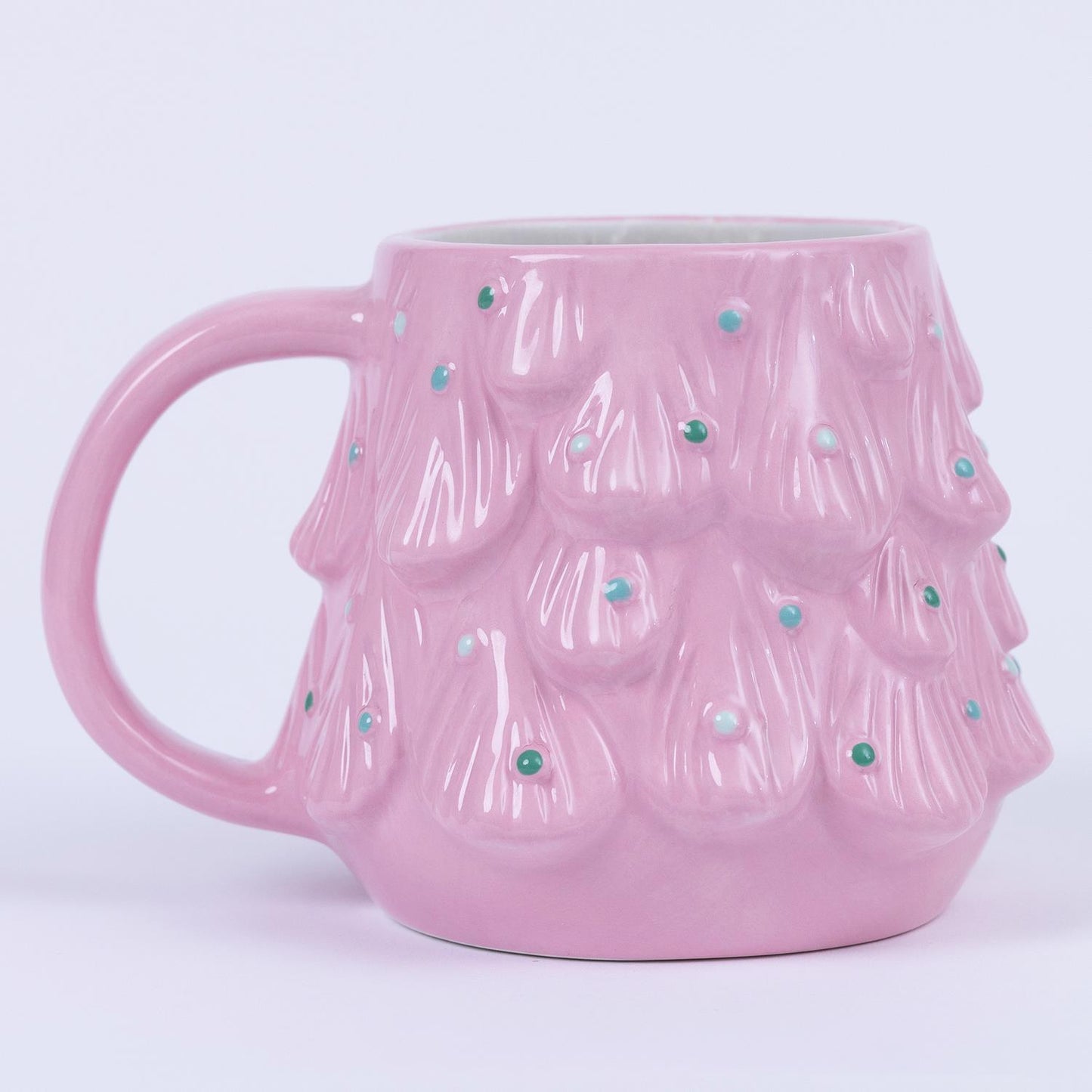 Organic Mug Pink Tree