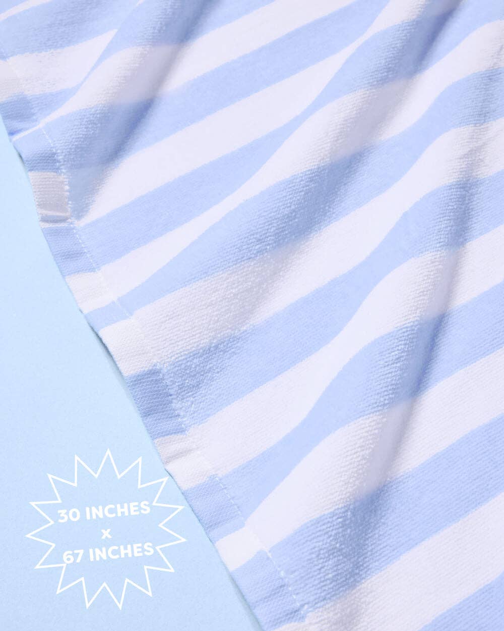 Coastal Bride Striped Beach Towel