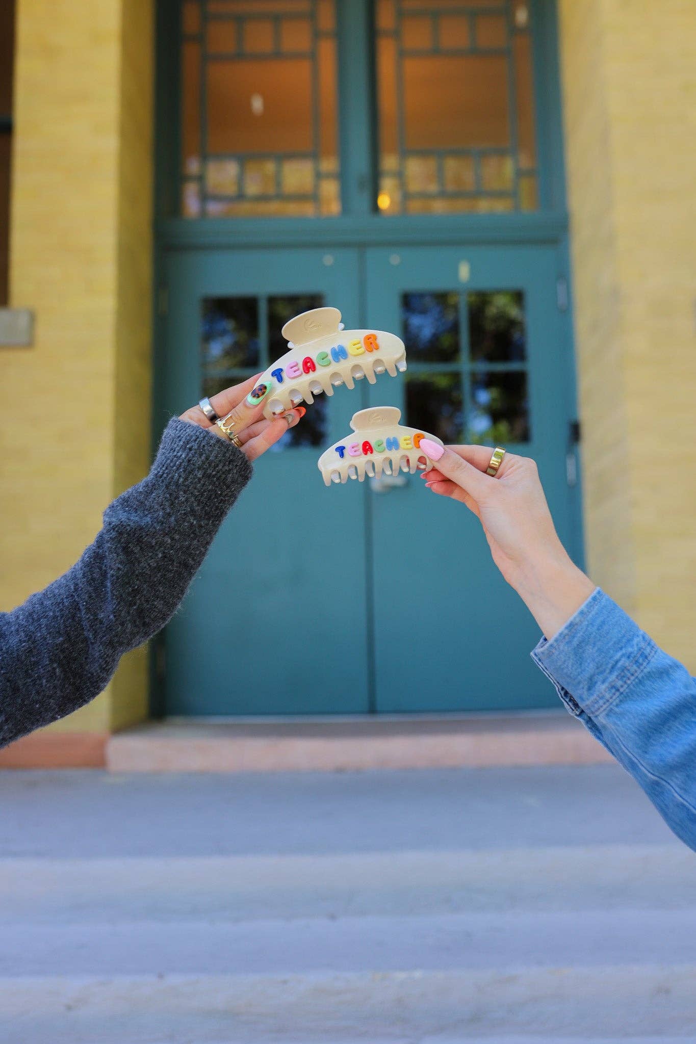 Teacher Claw Hair Clip