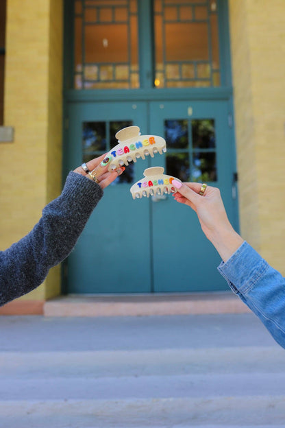 Teacher Claw Hair Clip