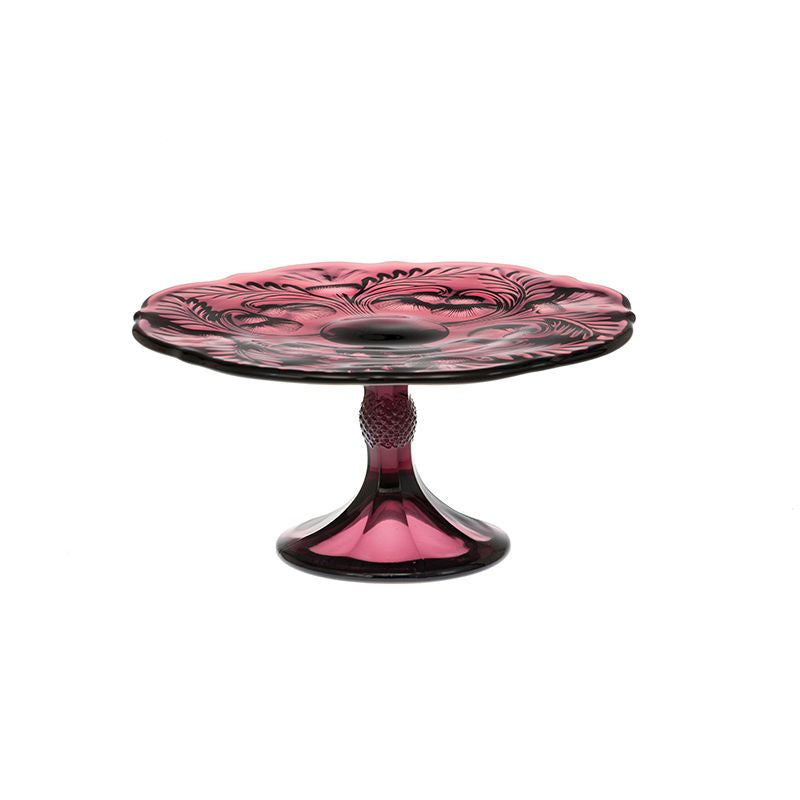 Small Thistle Cake Plate (*Multiple Colors*)