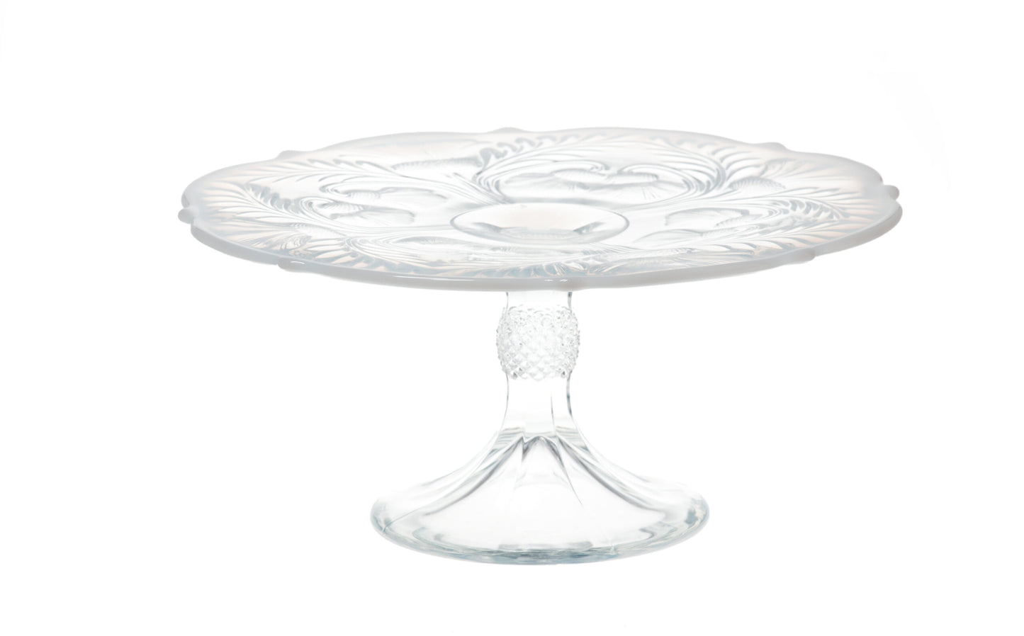 Small Thistle Cake Plate (*Multiple Colors*)