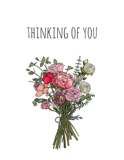 Thinking of You Bouquet Card